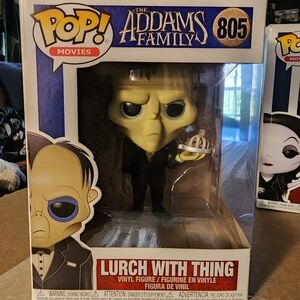 Funko POP- Addams Family Lurch With Thing